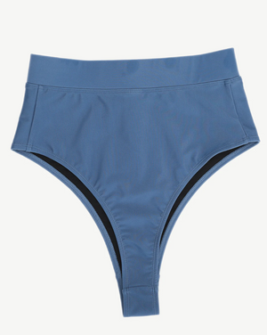 Shapewear bikini set (blue)