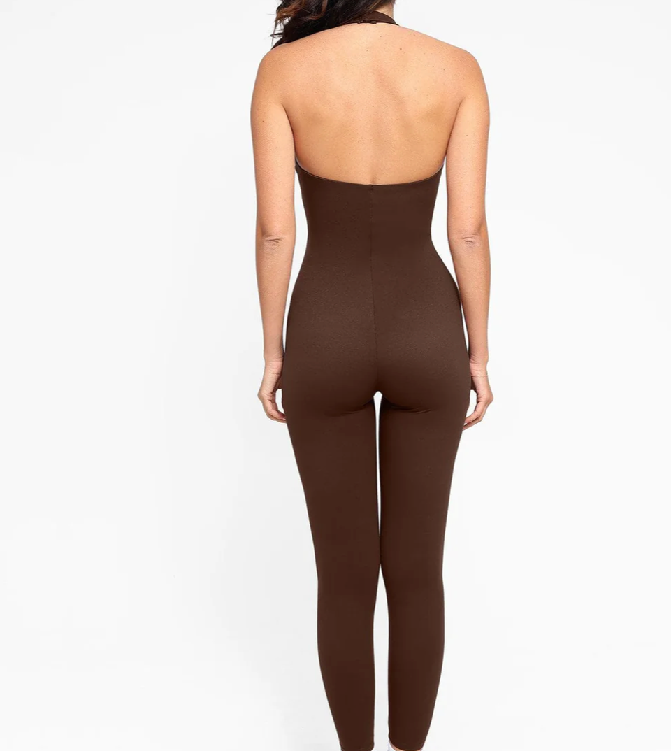 Boatneck bodycon body shaper