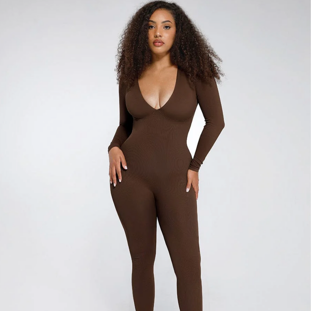 Vnecl body shaper bodysuit