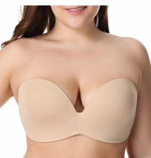 Invisible Push Up Silicone Bra