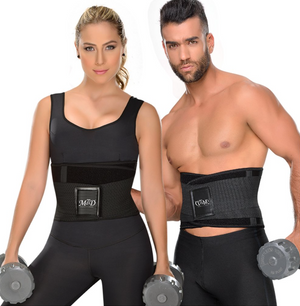 Fajas MYD 0152 Neoprene Waist Trimmer Trainer Workout Gym Belt